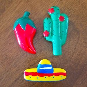 Vintage Southwestern 3 Button Covers